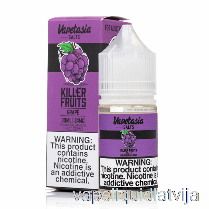 Vīnogu - Vapetāzijas Sāļi - 30ml 48mg Vape šķidrums